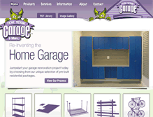 Tablet Screenshot of 4yourgarage.com